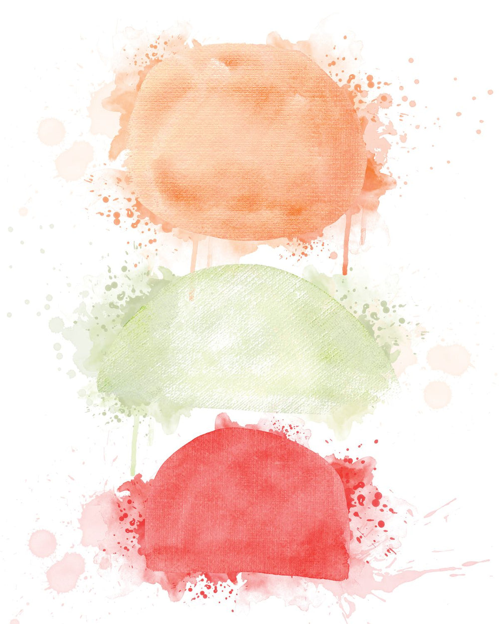 Colorful Blobs Splatter