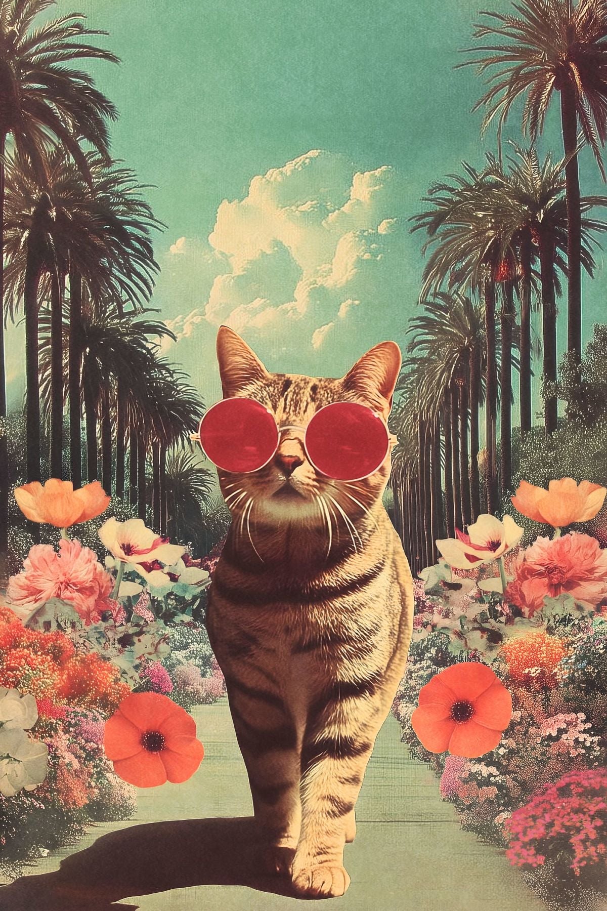 Retro Cat Walk I
