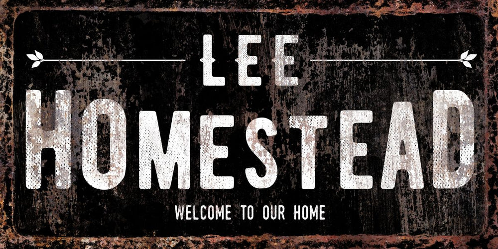 Lee Homestead Sign