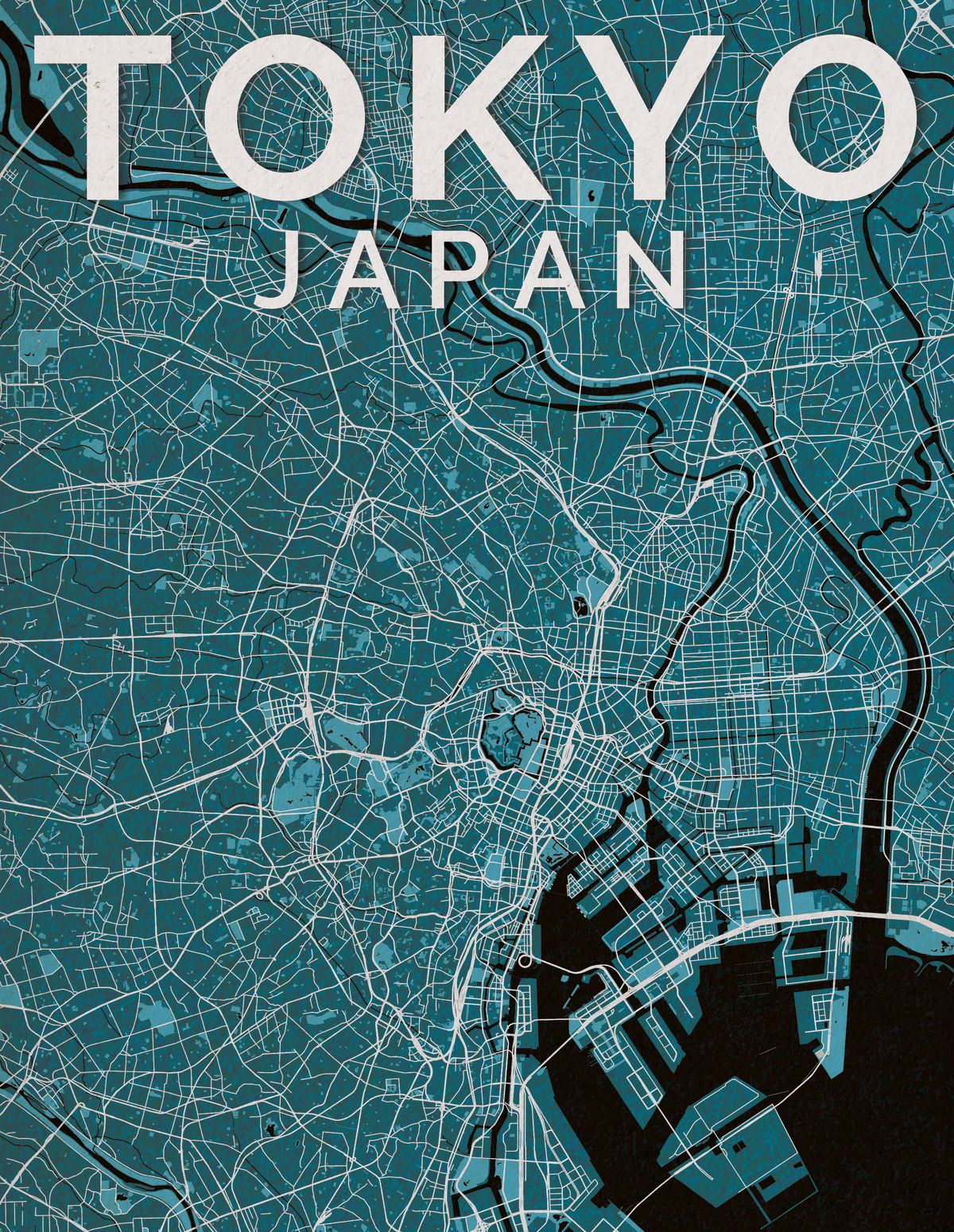 Tokyo Japan Map