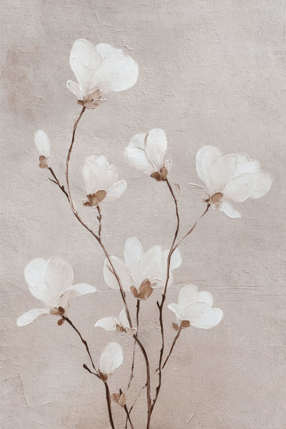 Neutral Flowers VII