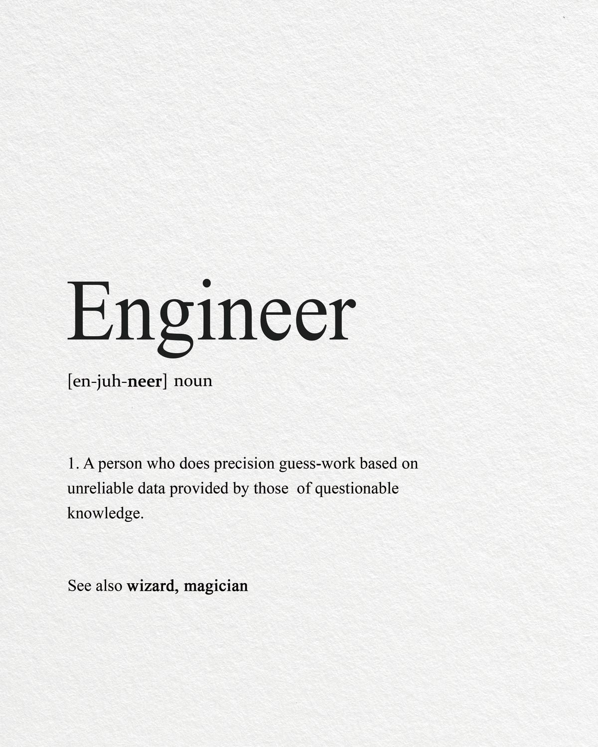 Engineer Connotation