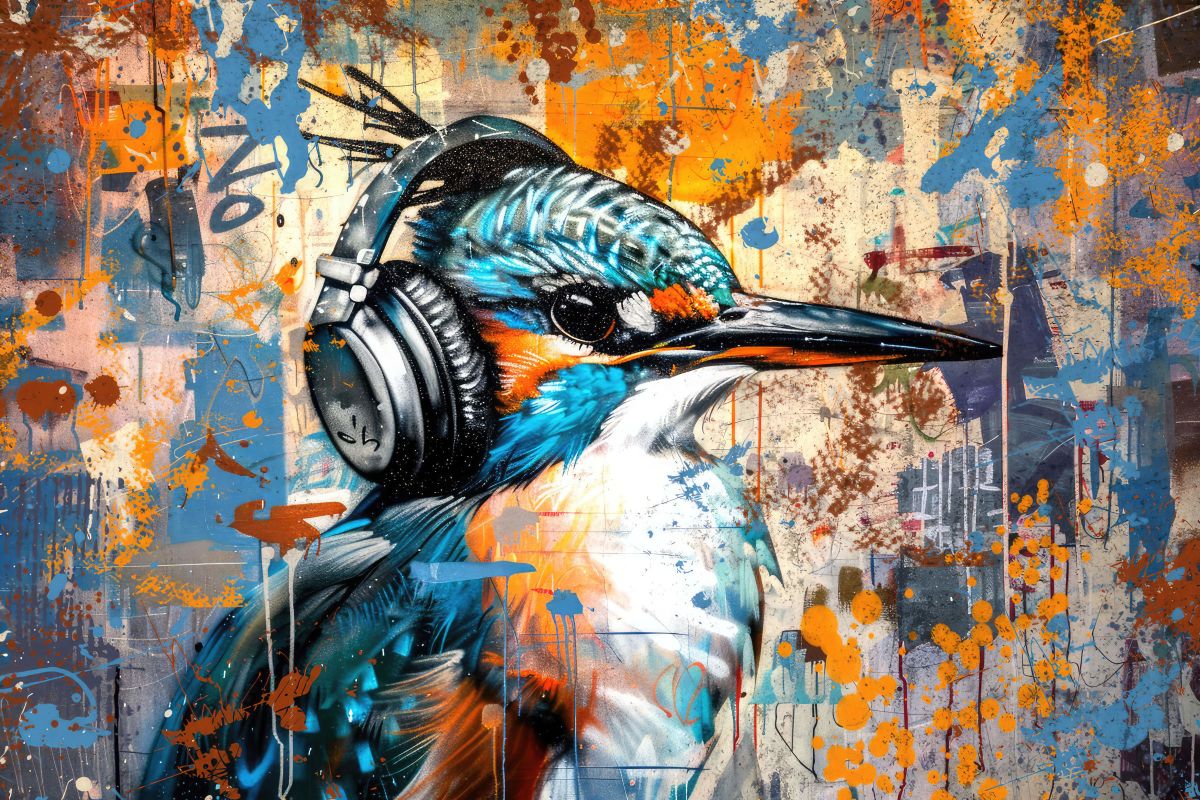 DJ Kingfisher Grafitti