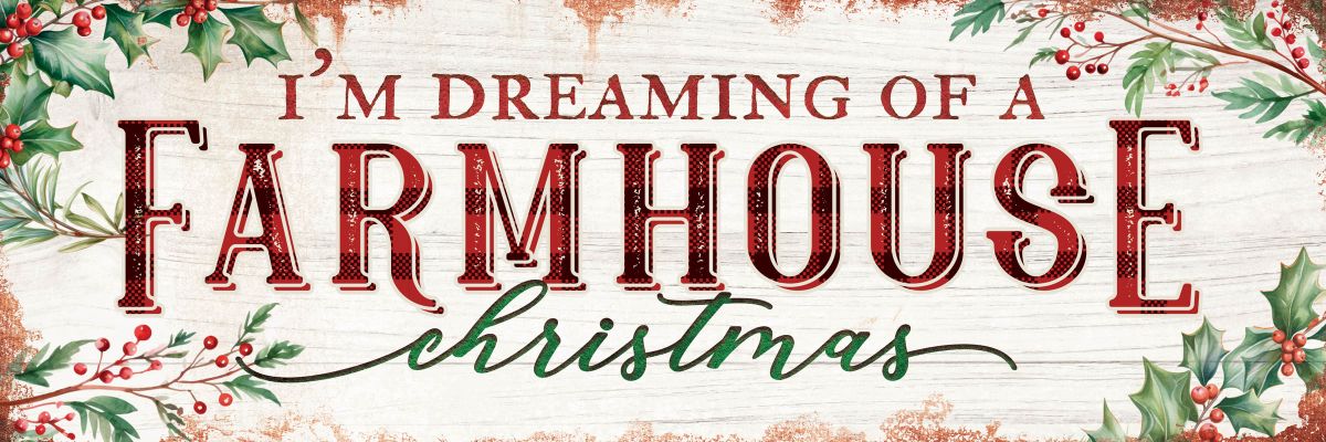 Farmhouse Christmas Sign