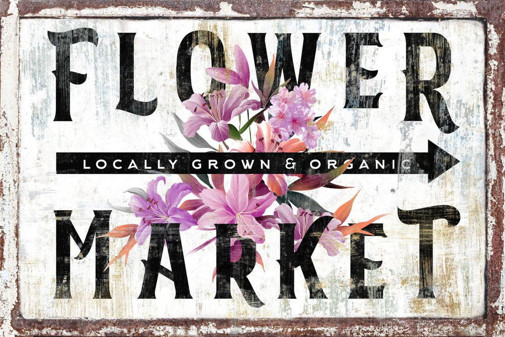 Flower Market Signage I