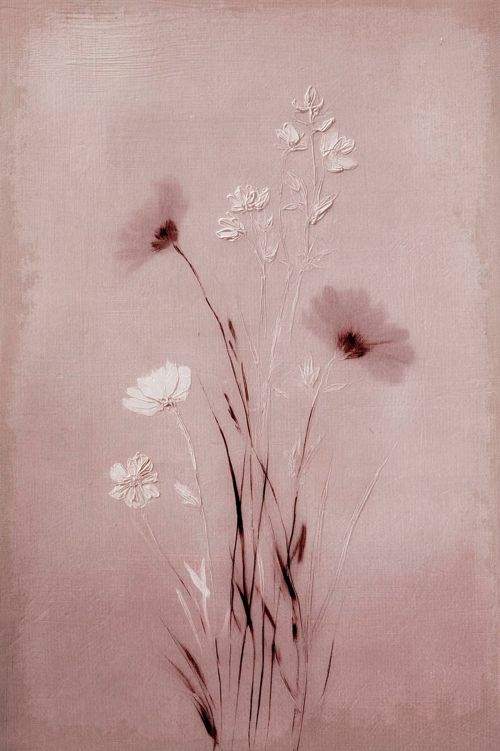 Dainty Flowers Blush I