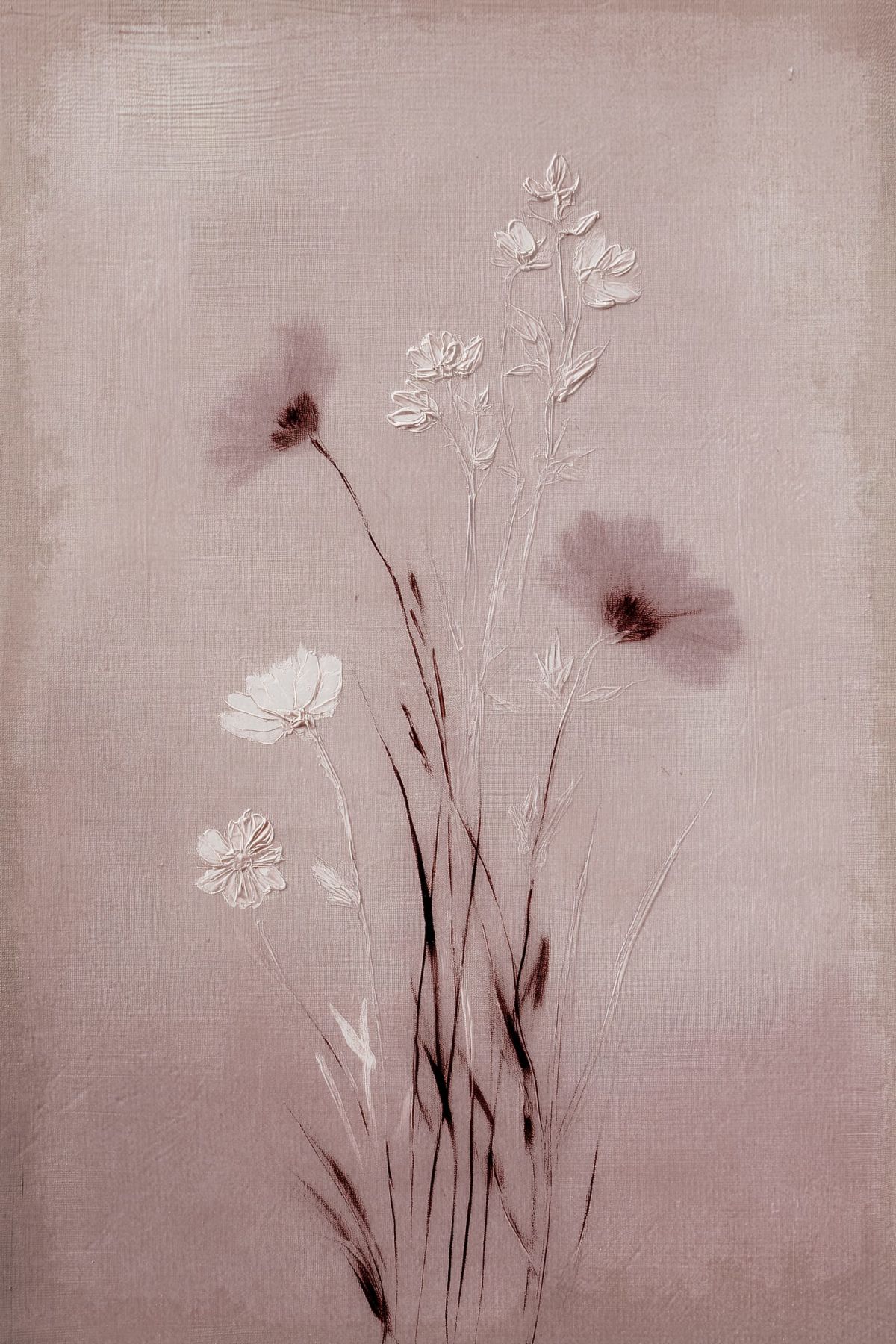 Dainty Flowers Blush I
