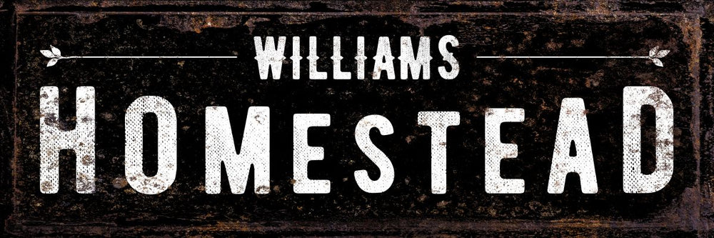 Williams Homestead Sign