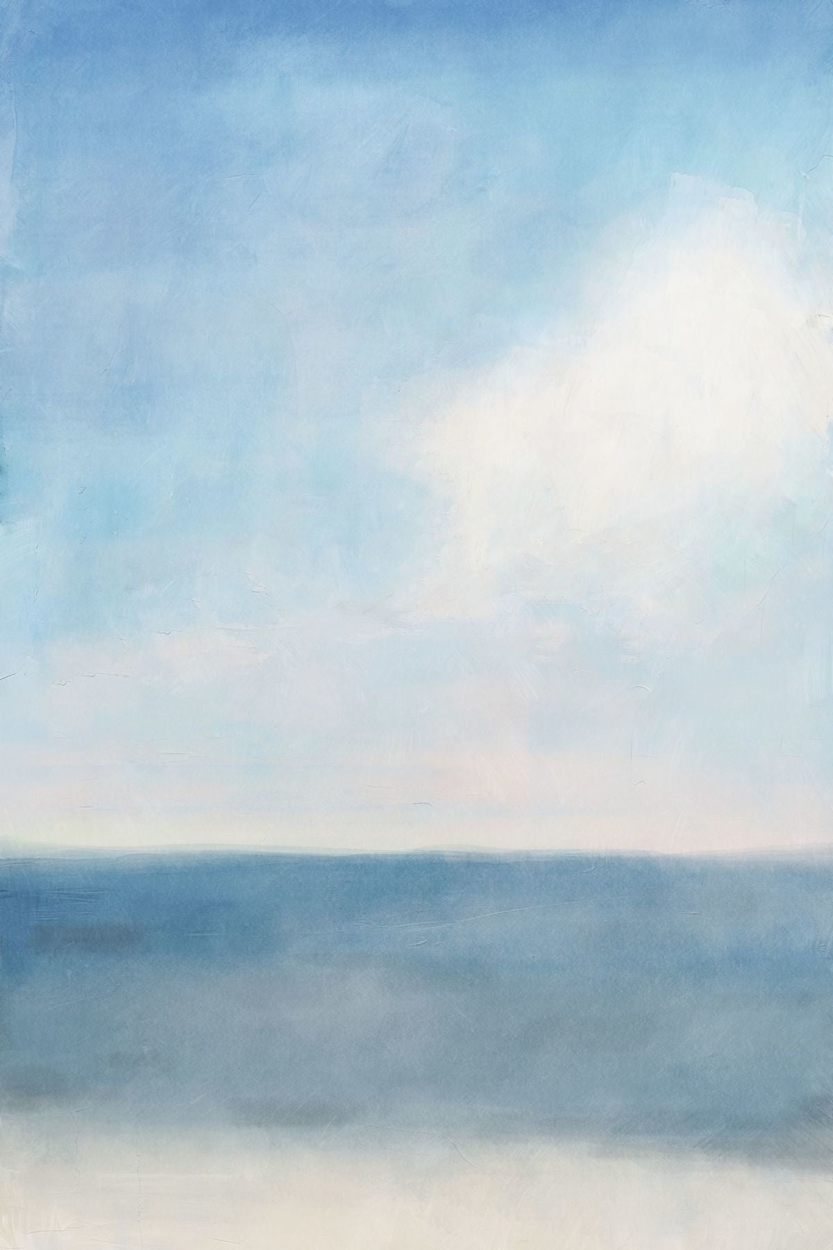 Quiet Coastal Scene Wall Art