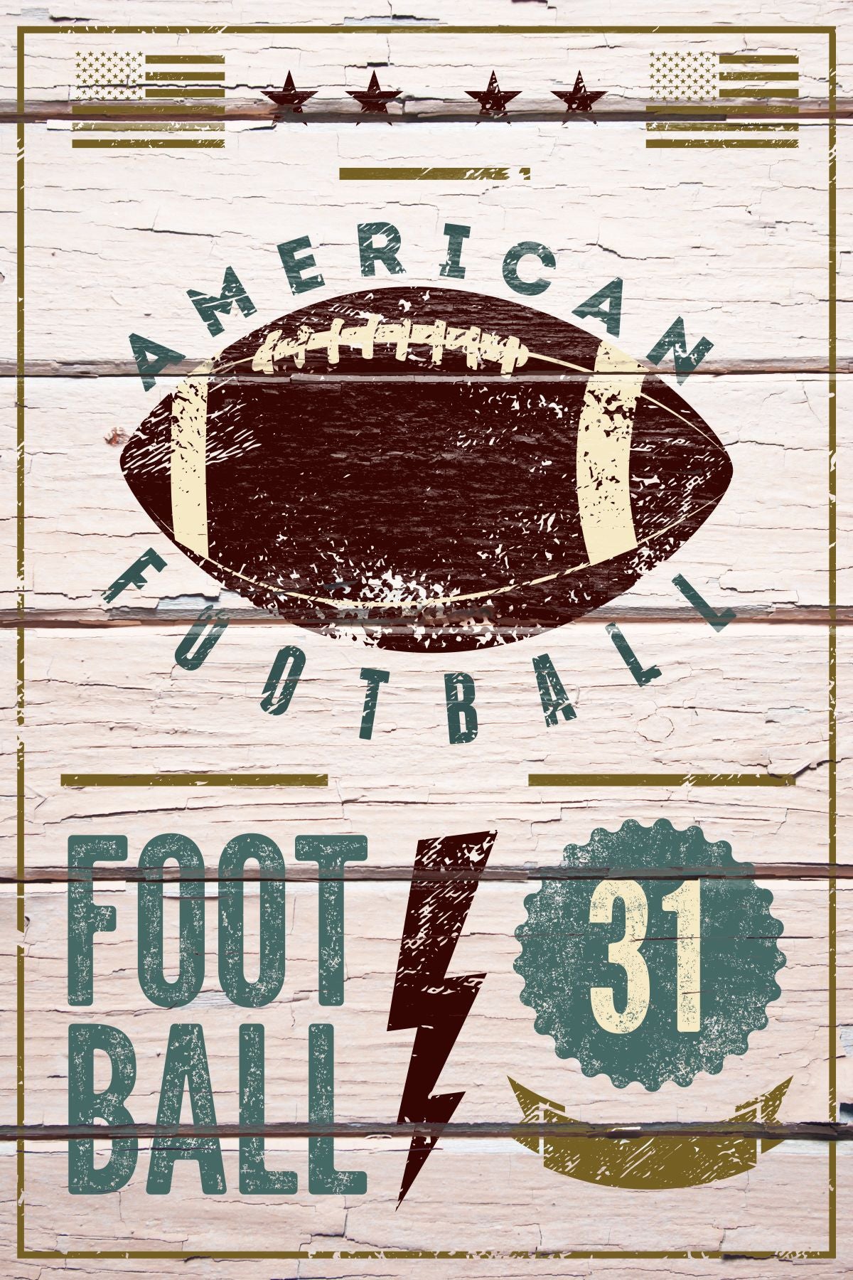 Retro American Football