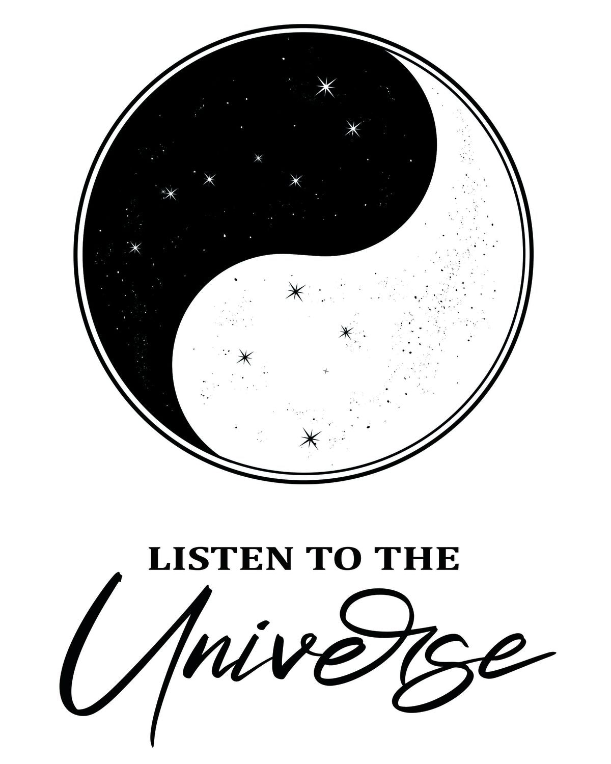 Listen To The Universe Yin Yang