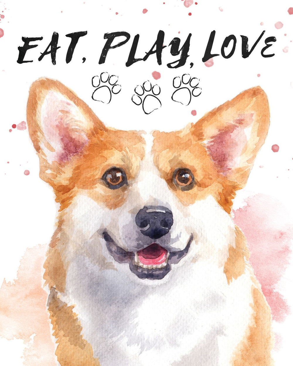 Eat Play Love Corgi