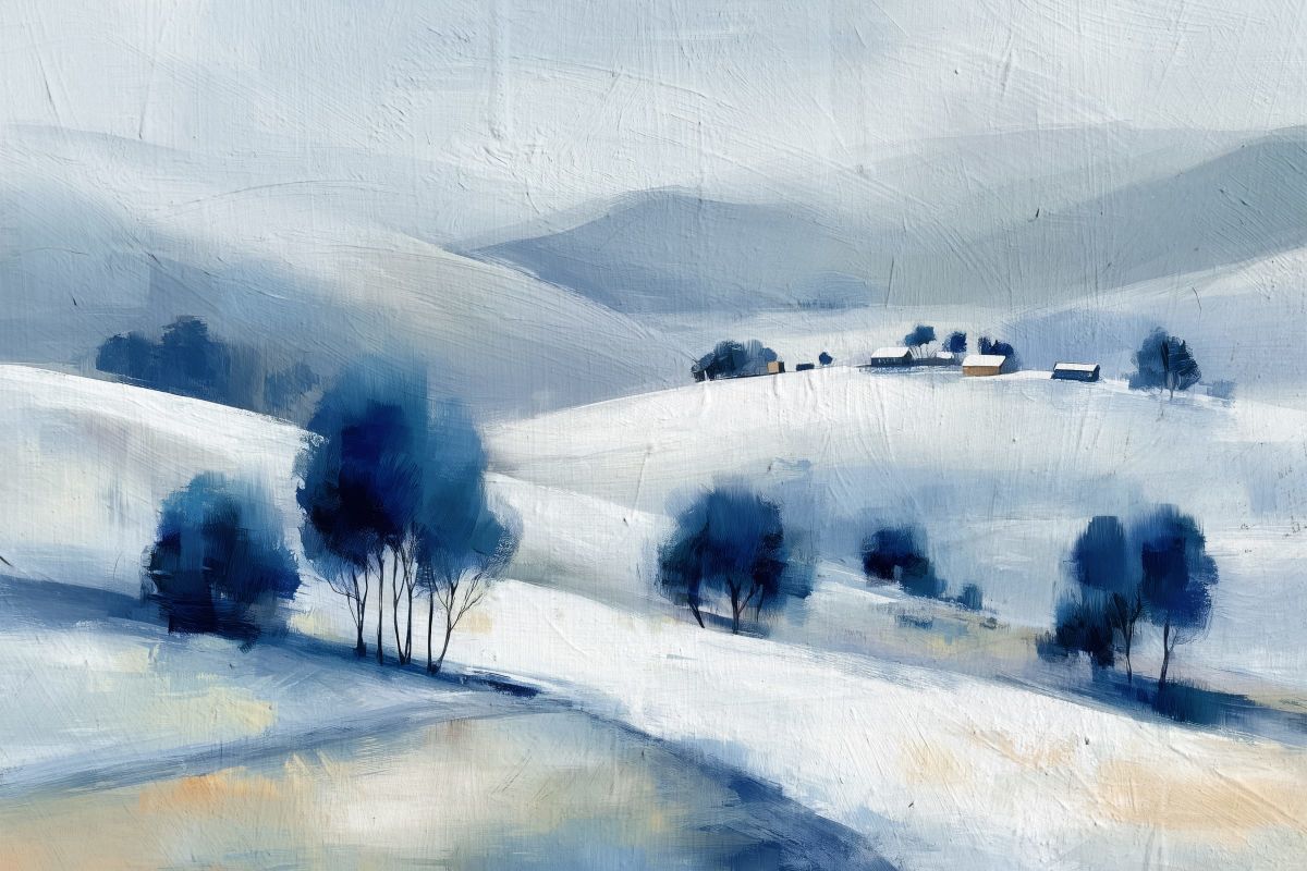 Quiet Village On Horizon
