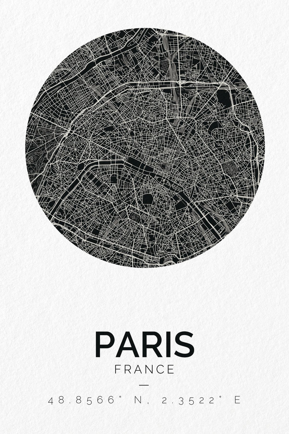 Paris France Map
