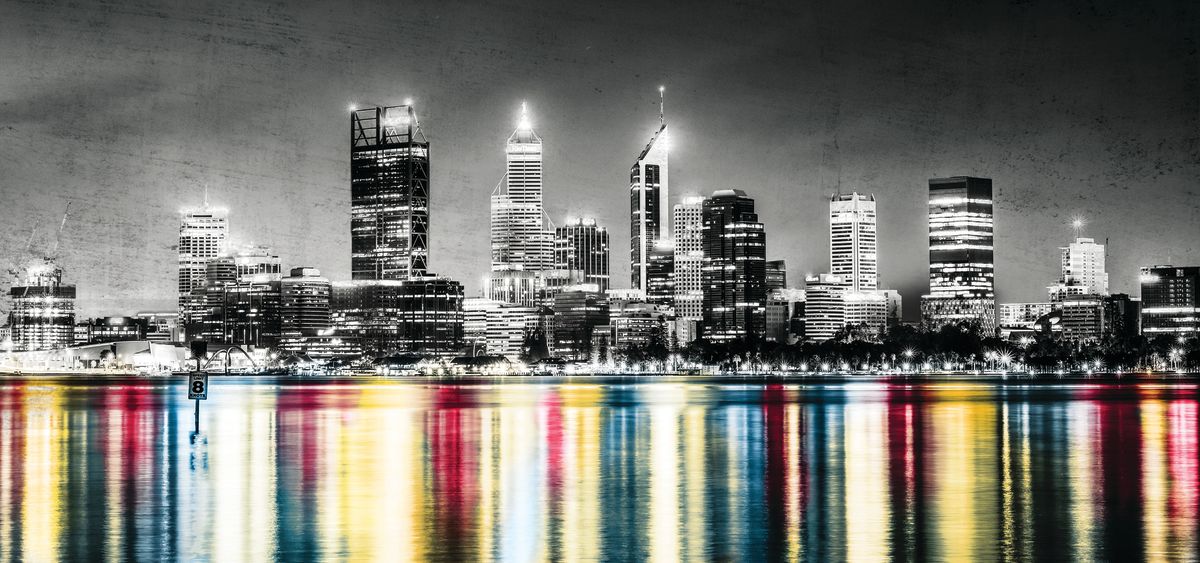 Perth City Reflection Pop