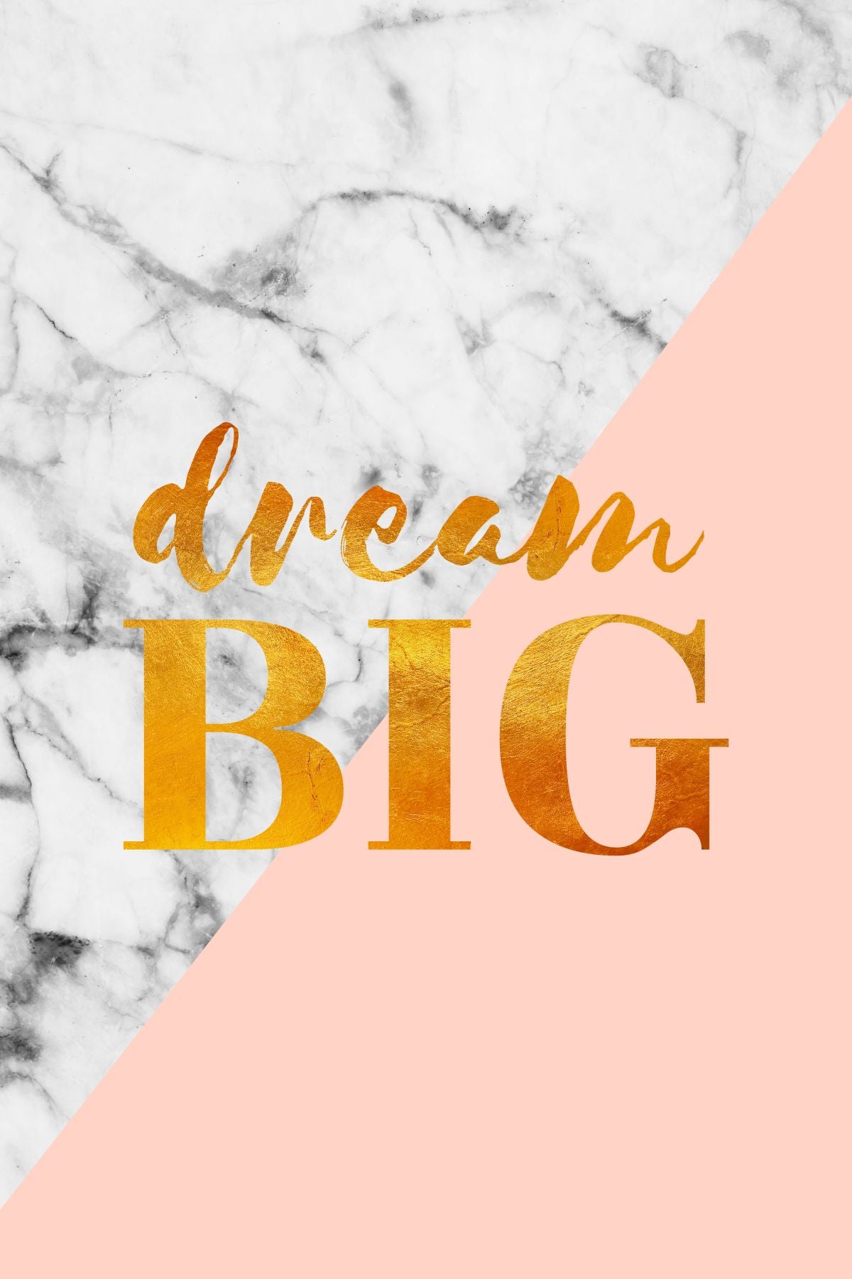 Dream Big Typography