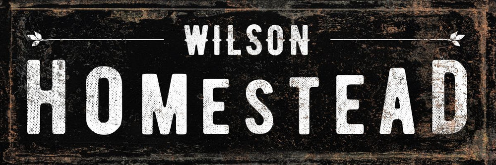 Wilson Homestead Sign