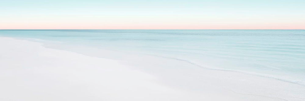 Pink Sunrise By The Beach