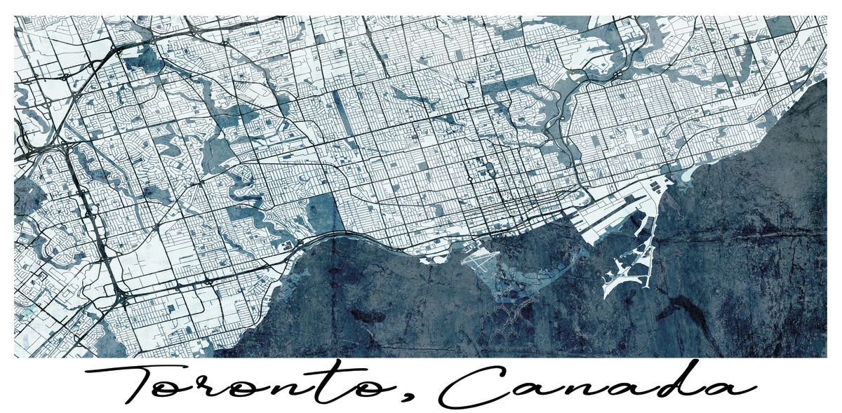 Toronto City Map – Pineapple Licensing