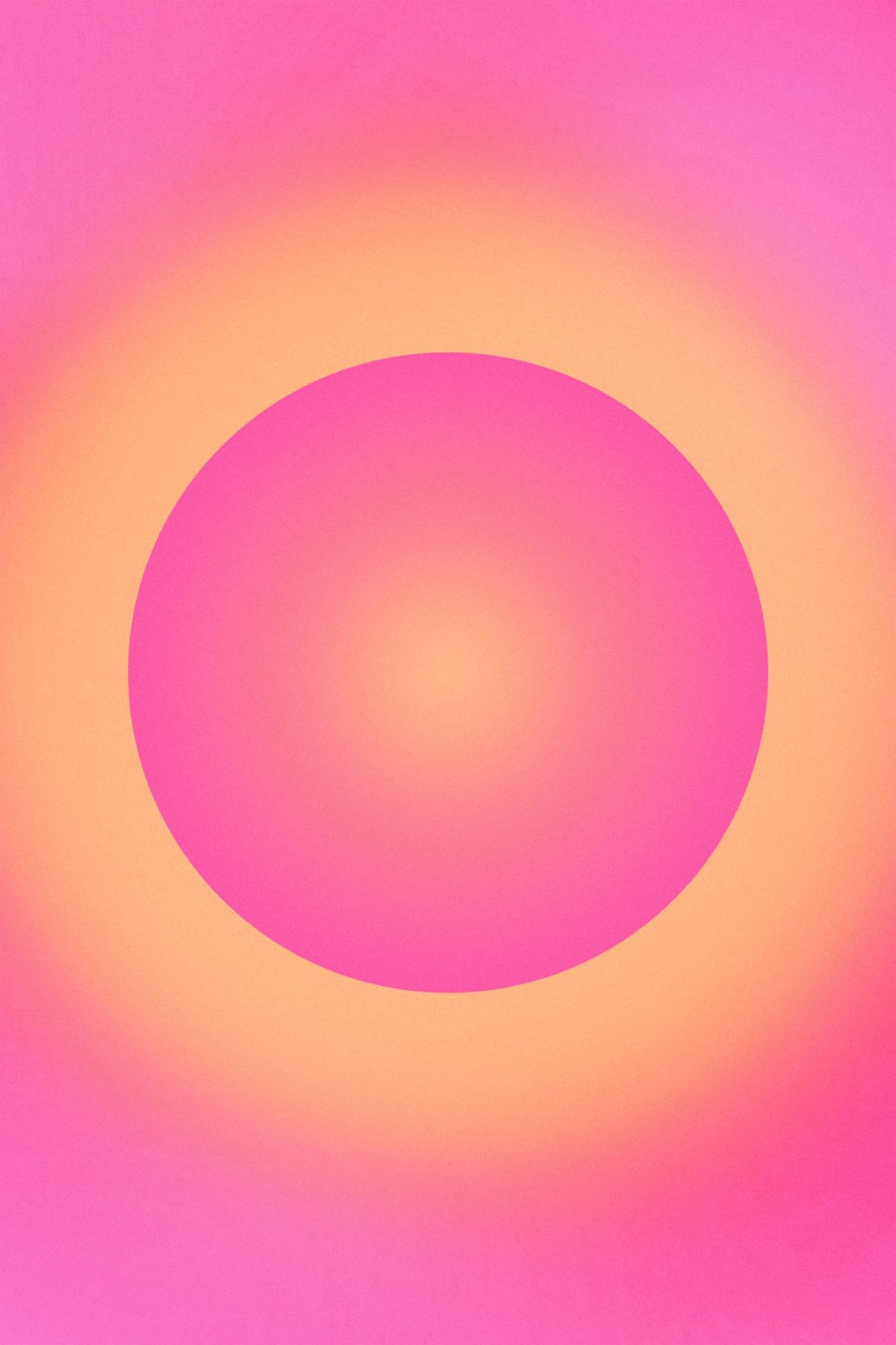 Pink Aura Abstract