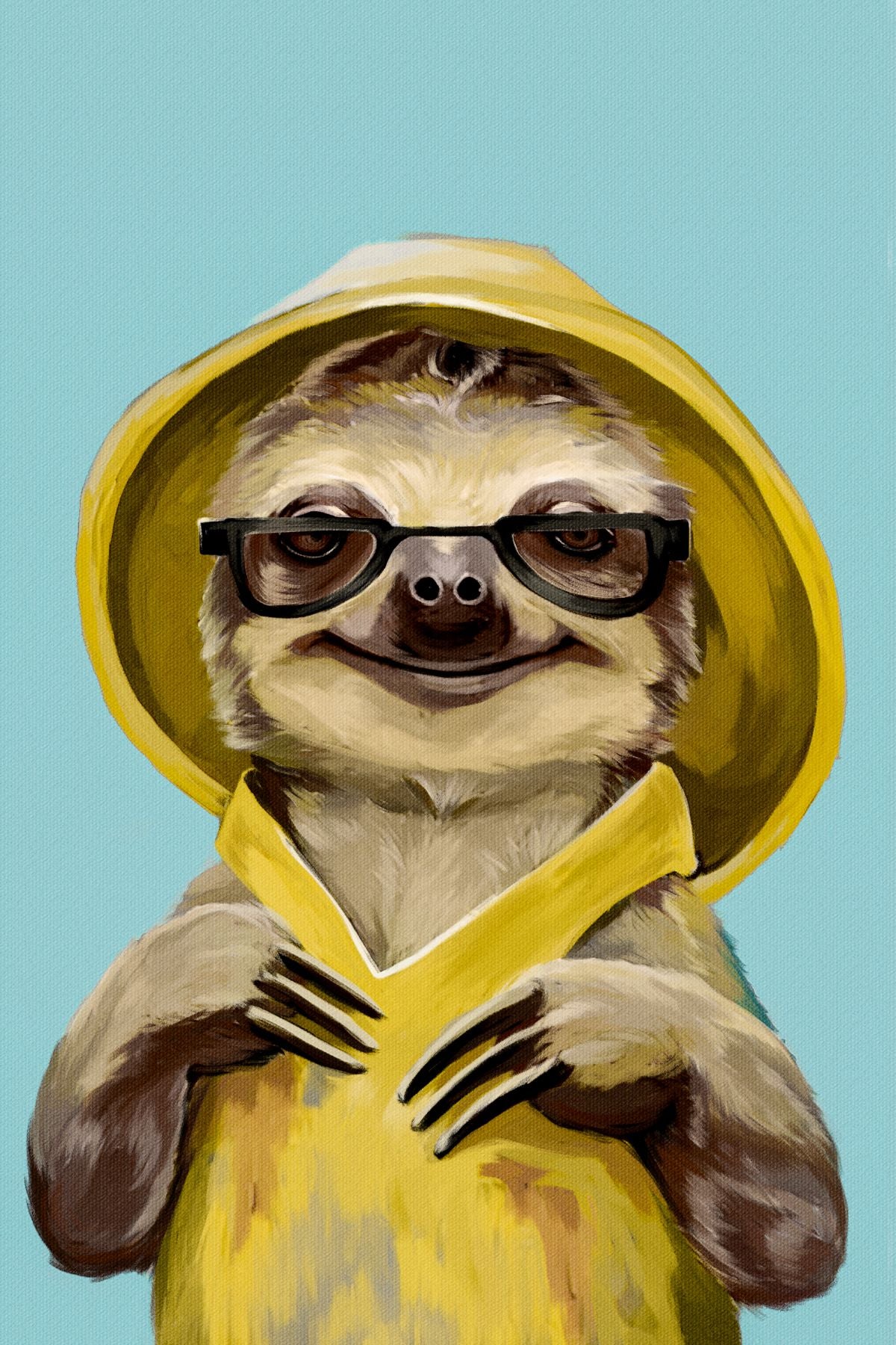 Sloth In Glasses