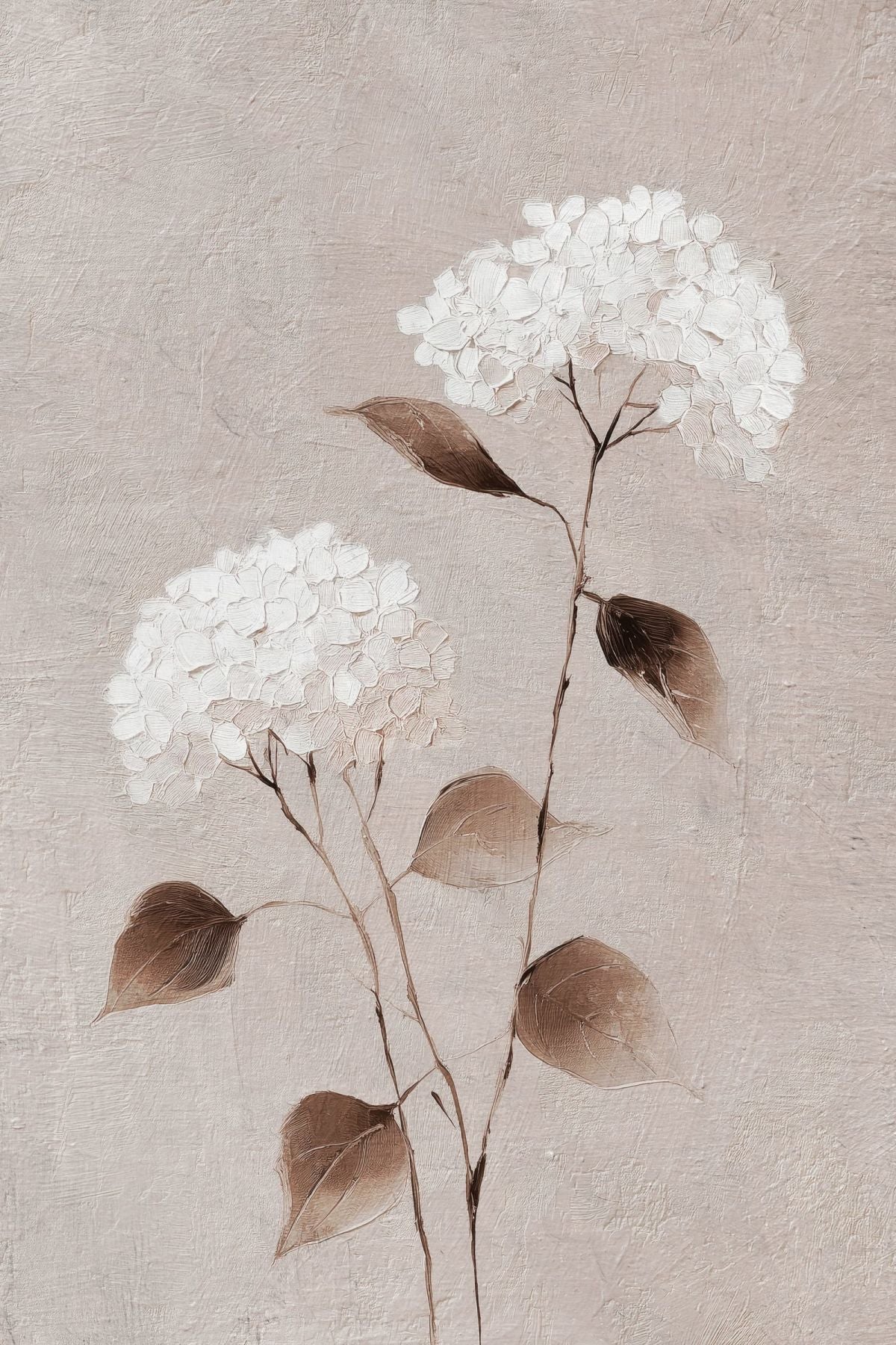 Neutral Flowers VI