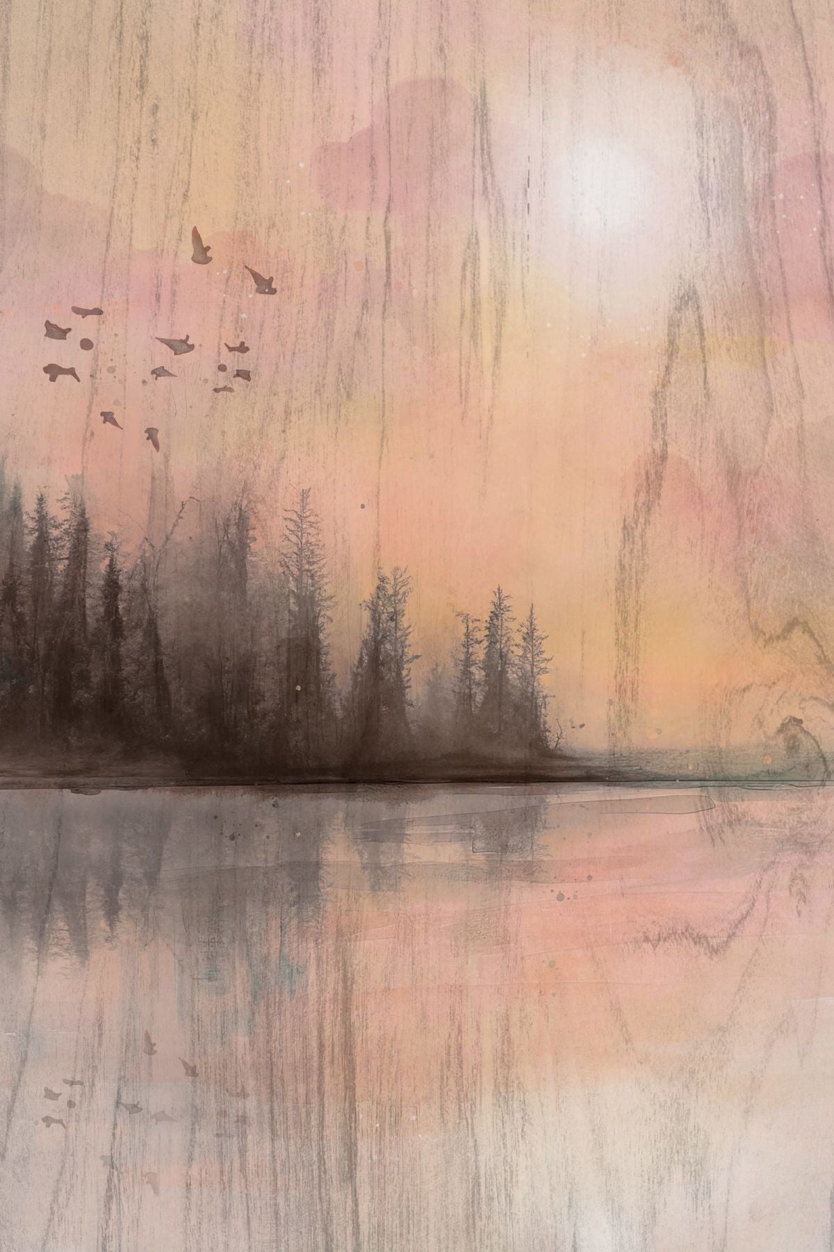 Flying Birds In Autumn II