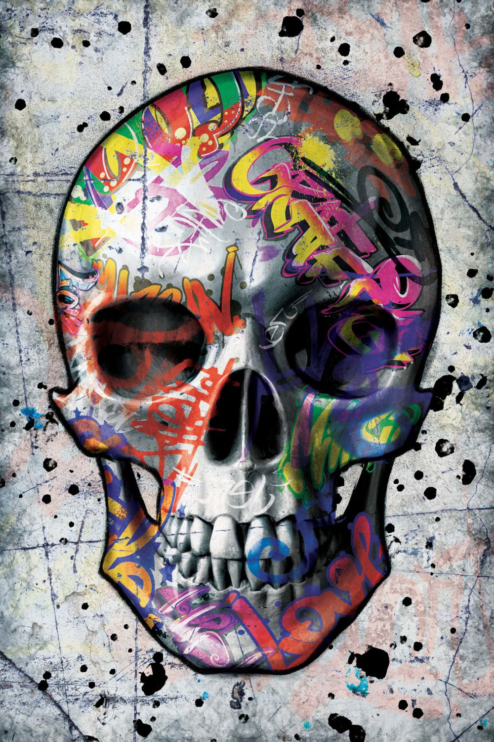 Skull Graffiti