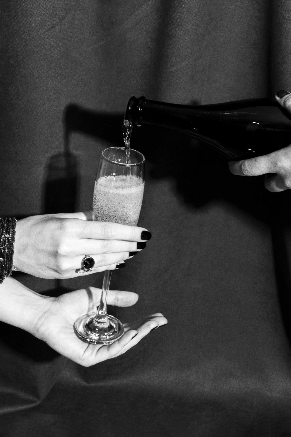Pouring Champagne