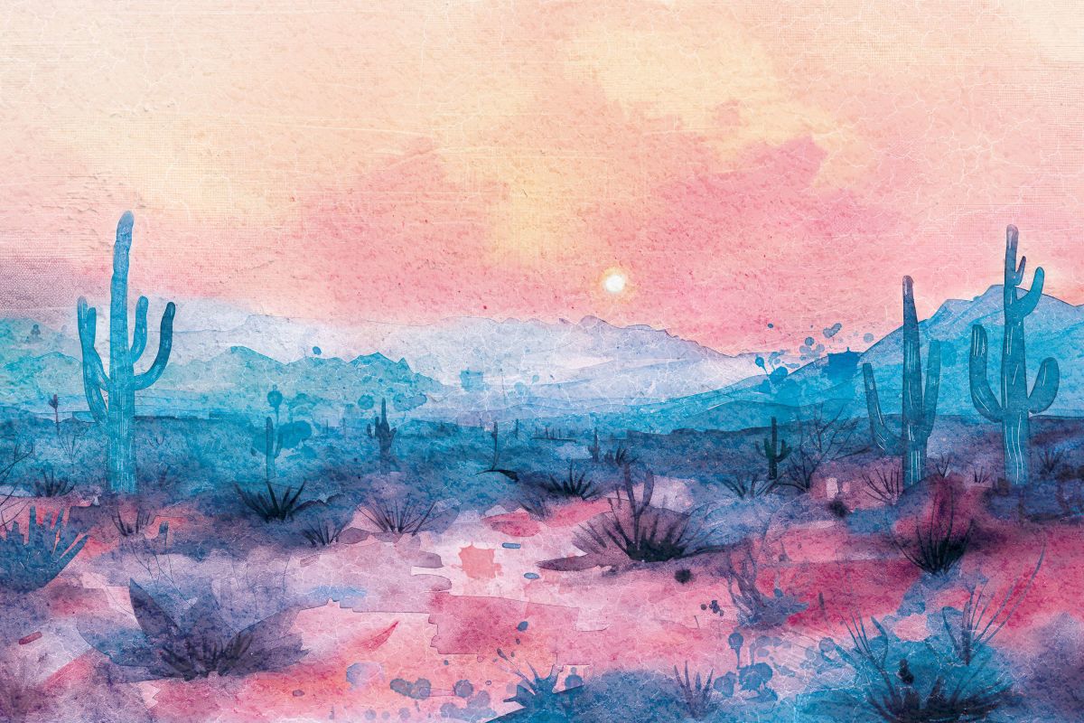 Desert At Dusk