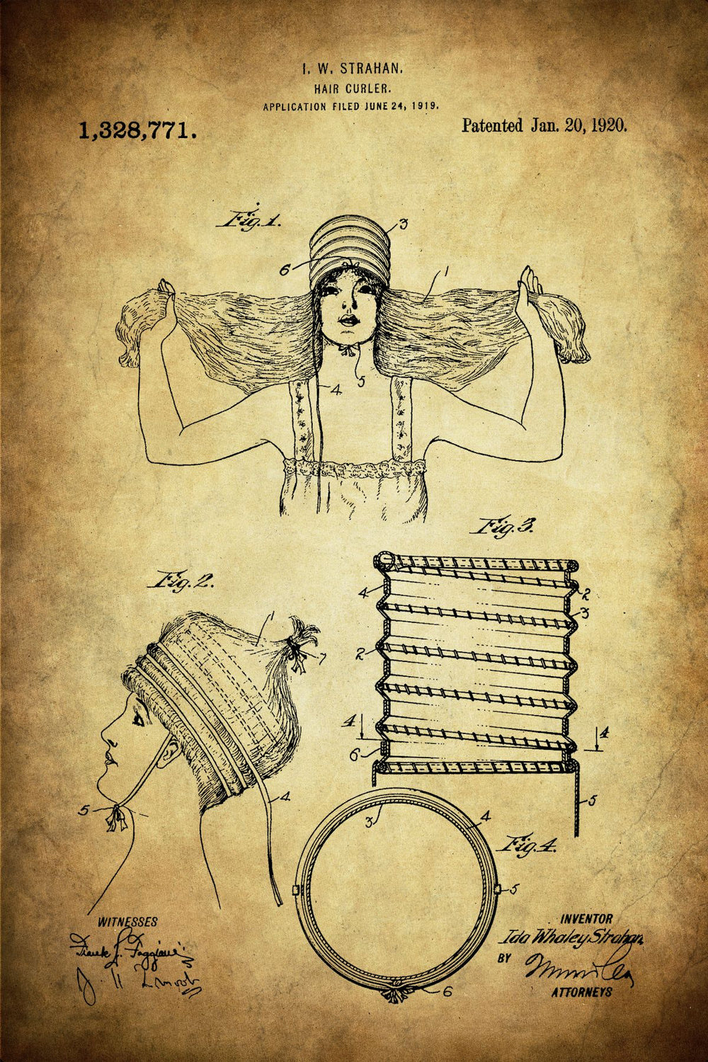 Hair Curler Patent