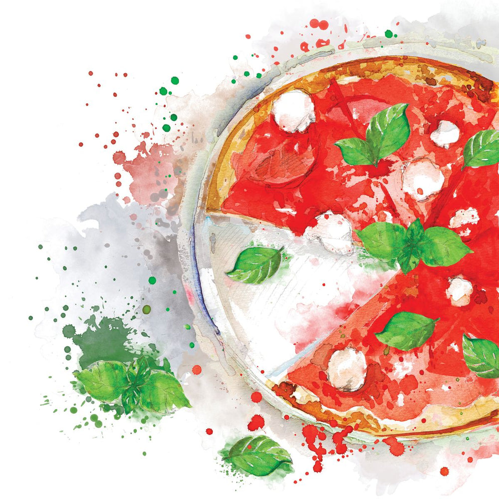 Pizza Margherita Splash