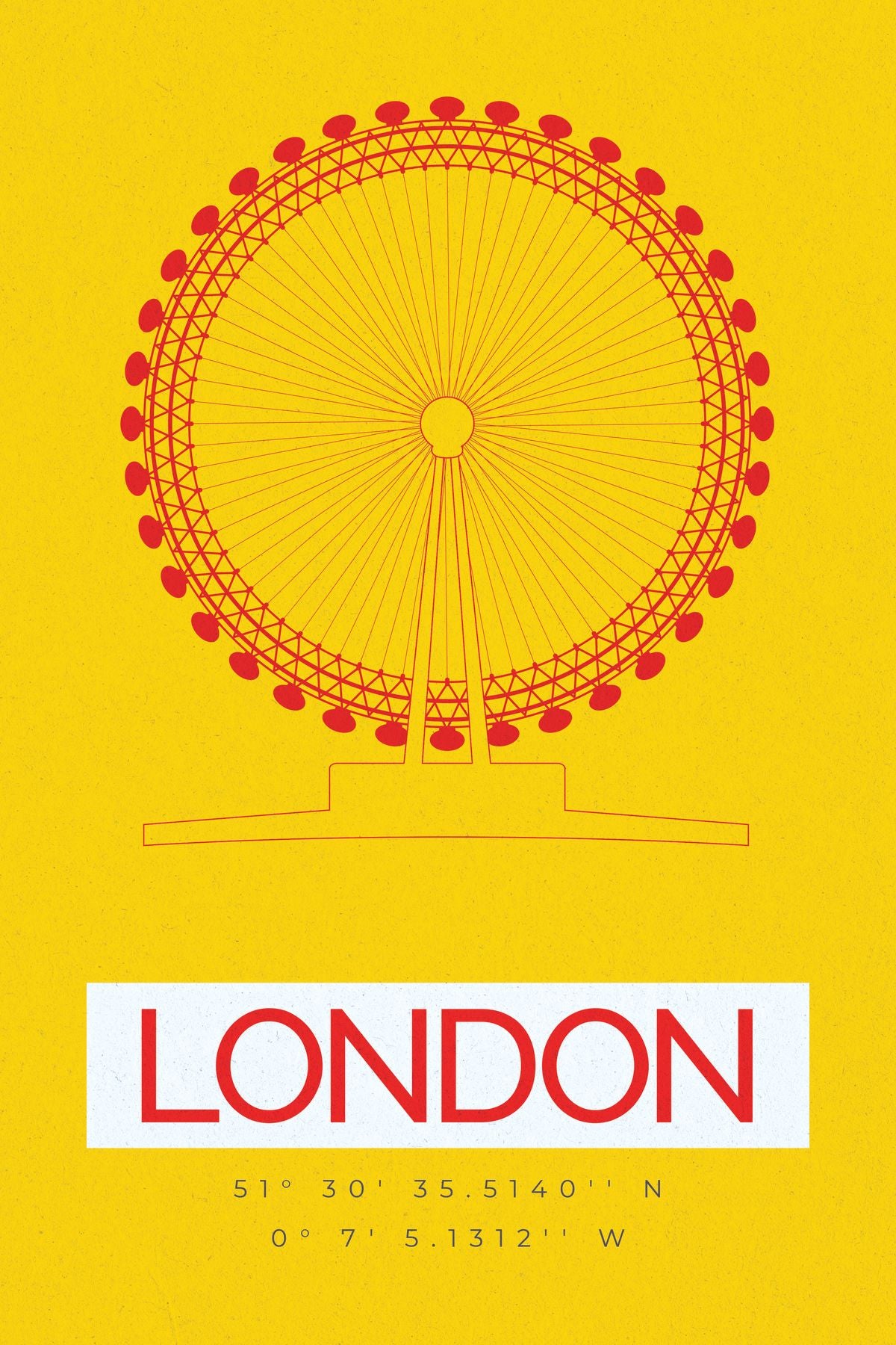 London Coordinates - London Eye
