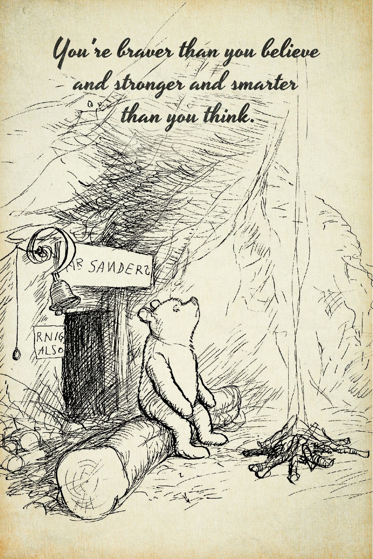 Winnie The Pooh Braver Quote