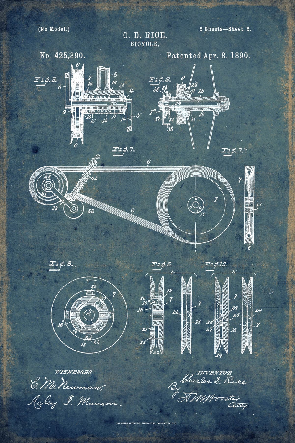 Blue Bicycle Patent