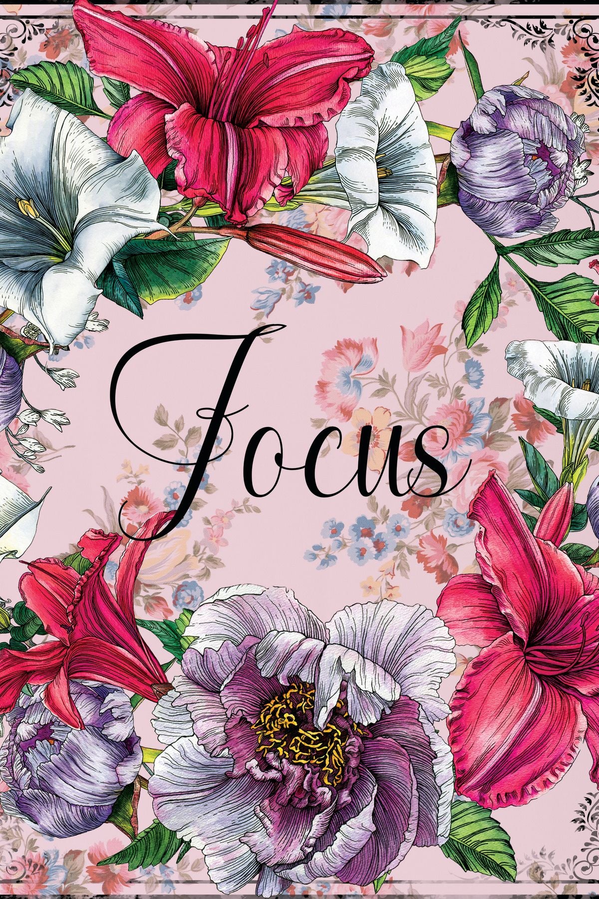 Focus Motivational Typography
