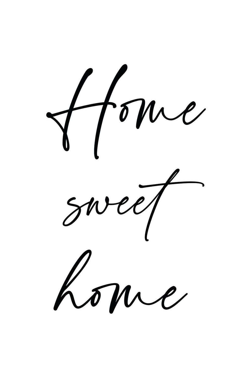 Simple Home Sweet Home