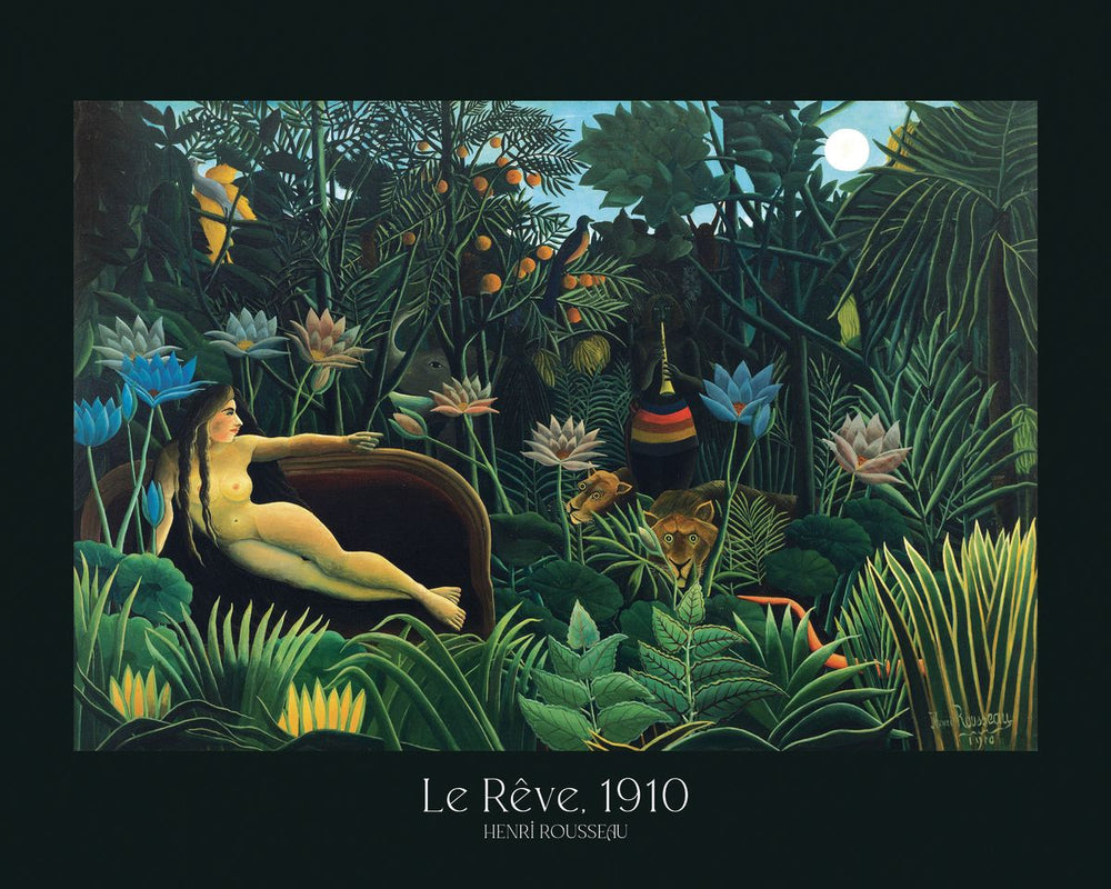 Le Reve Rousseau Exhibition Poster