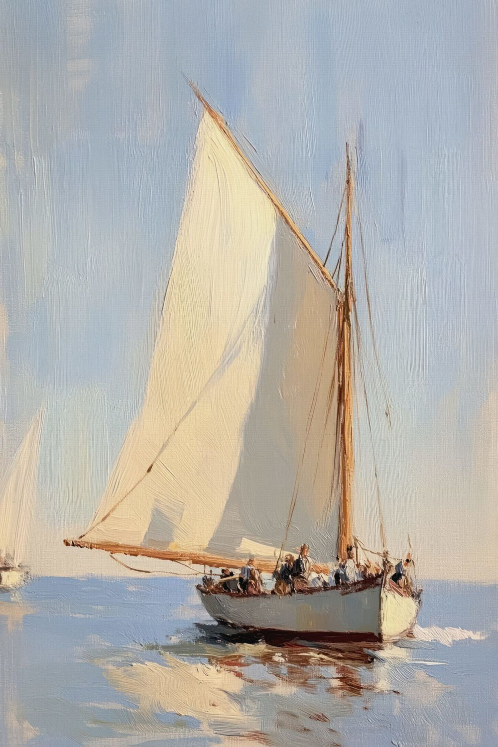 Crowded Sailboat
