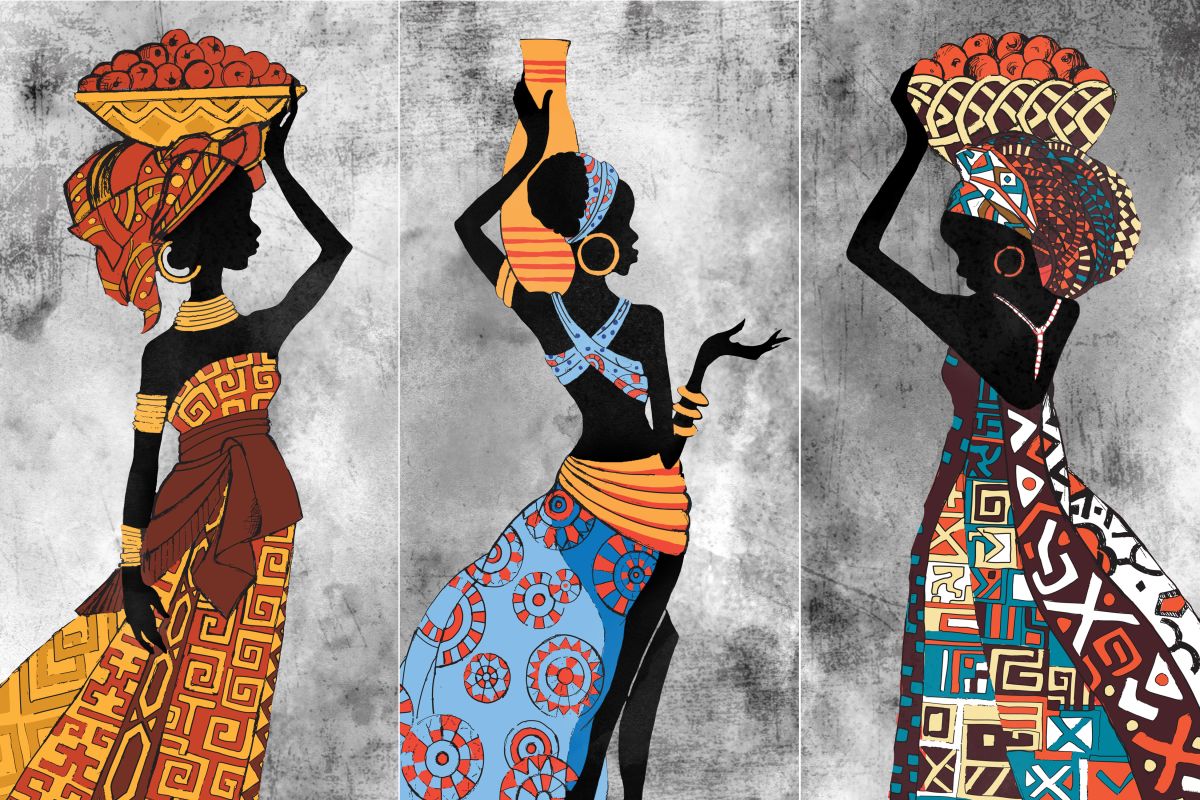 Ethnic African Woman