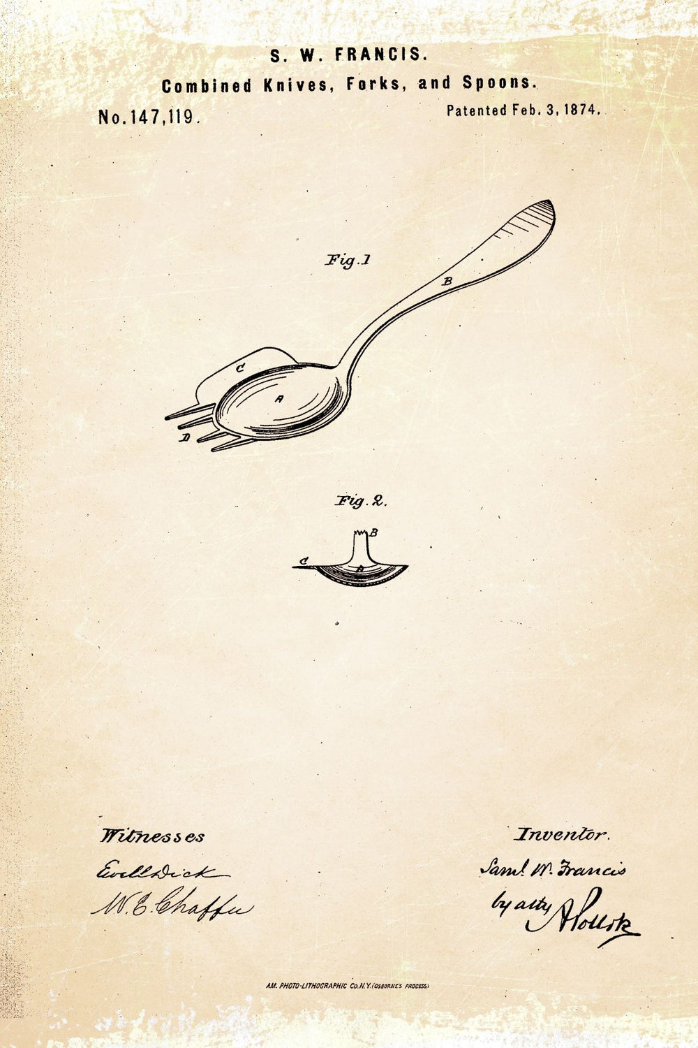 Cutlery Patent