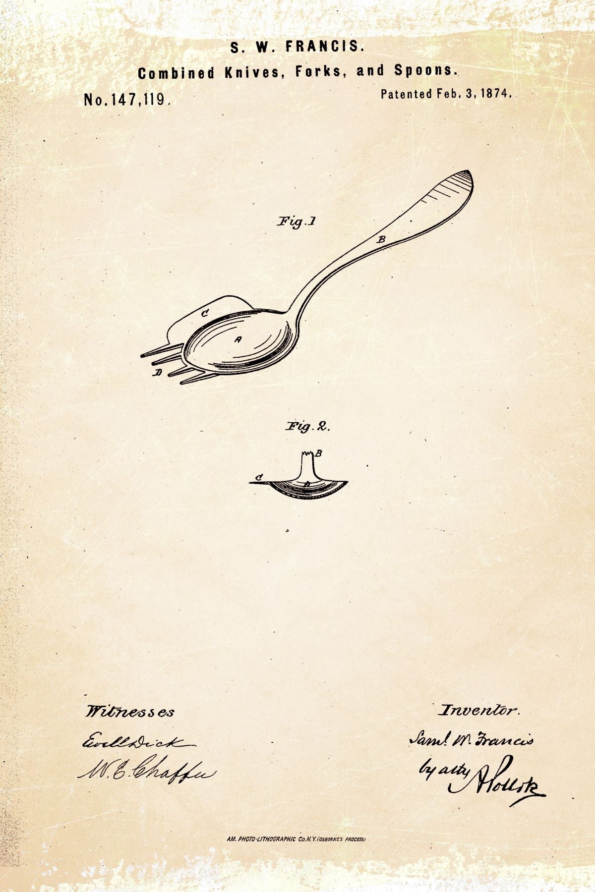 Cutlery Patent