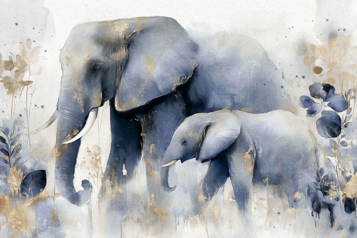 Mother Elephant's Love