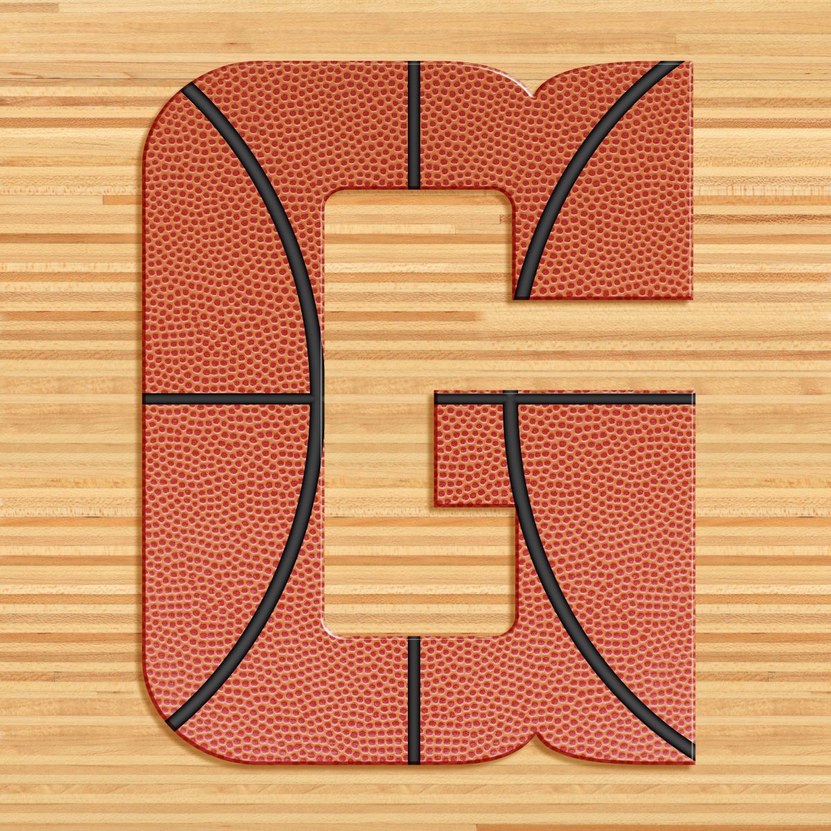 Basketball Letter G