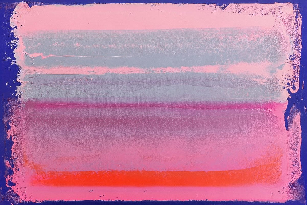 Vibrant Pink and Blue Color Field