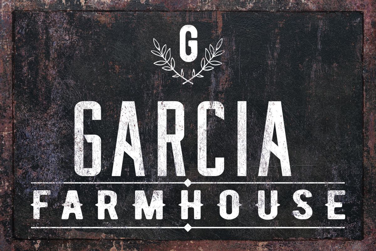 Garcia Farmhouse Sign