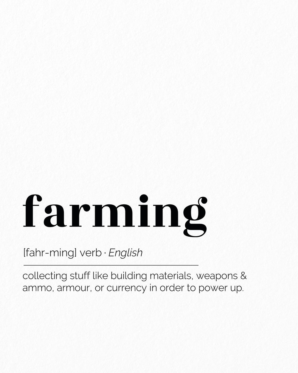 Meaning Of Farming