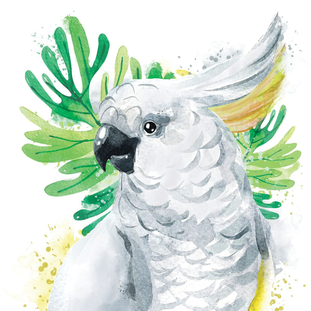 White Cockatoo Splatter