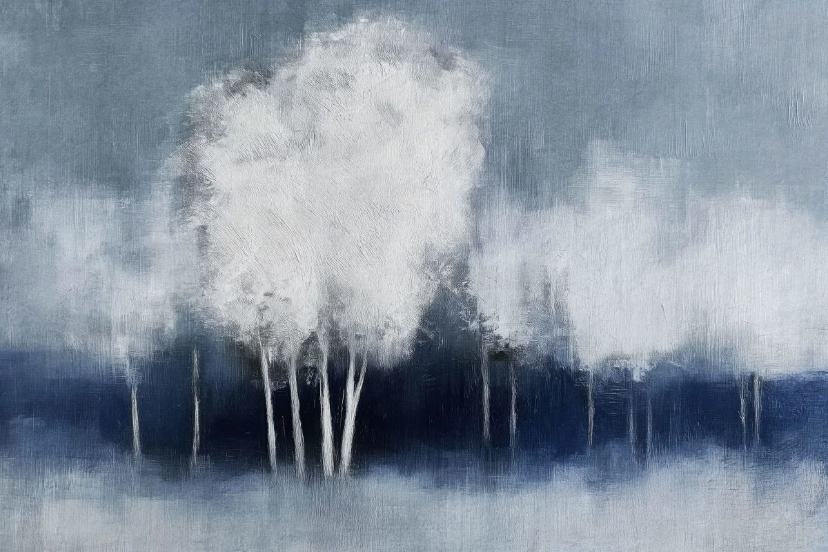 White Trees At Night II