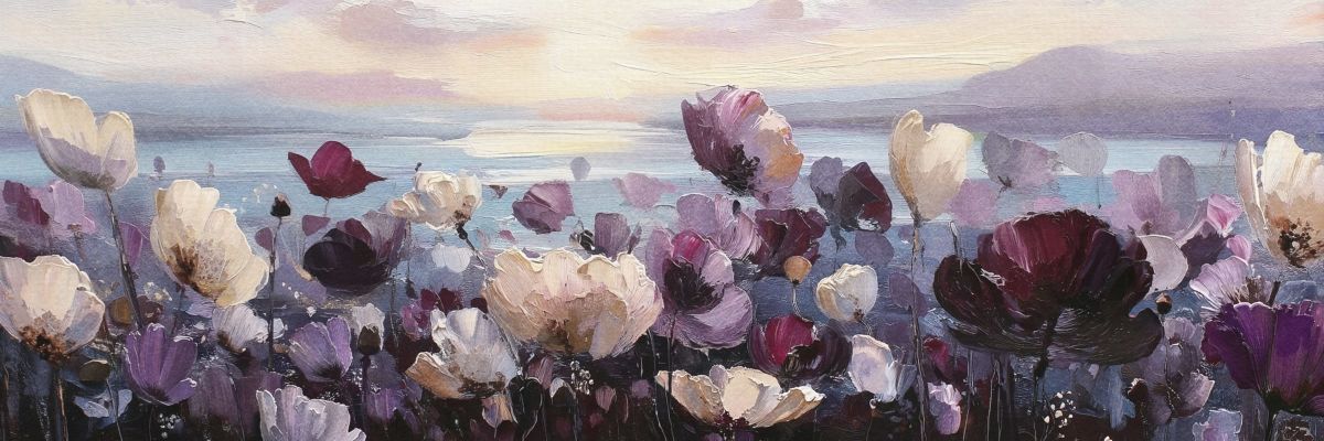 Pastel Dune Flowers